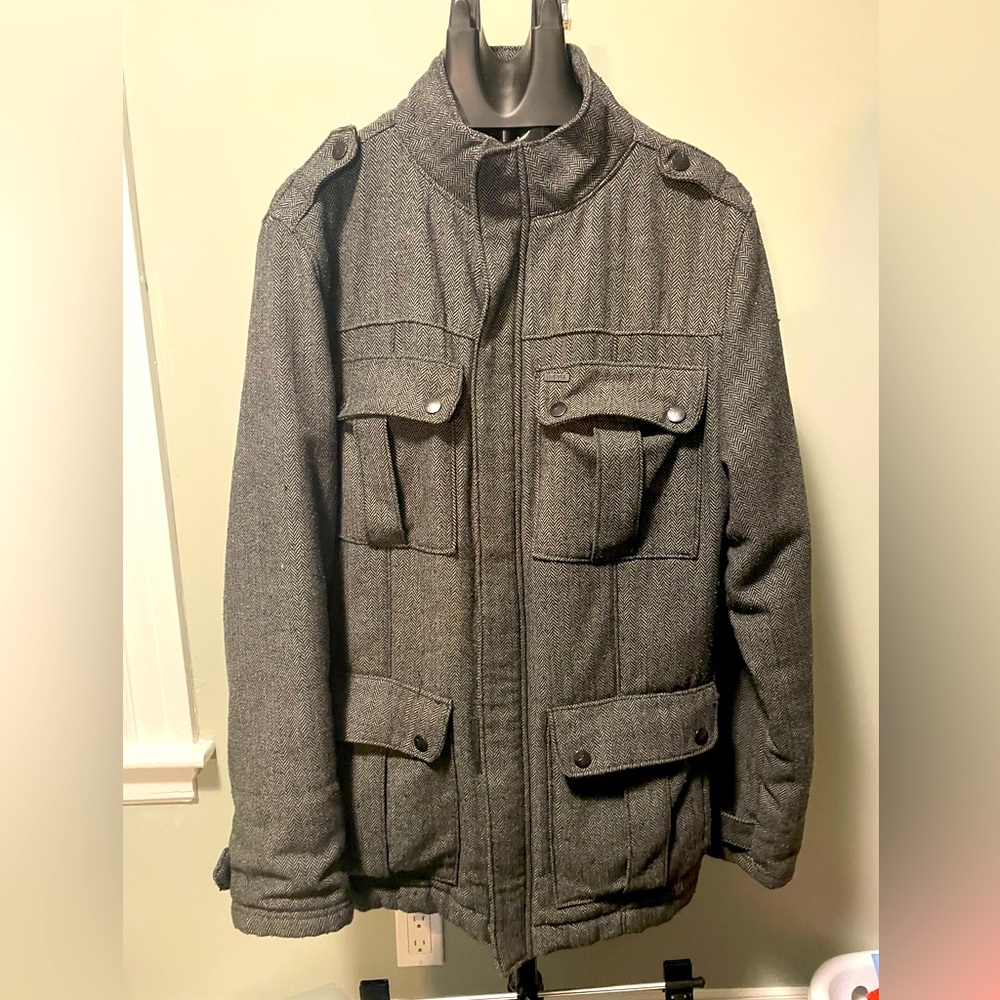 Men’s Grey Winter Jacket